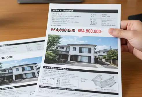 顧客が「どこから買っても同じ」と感じ、価格や条件勝負になる様子の写真